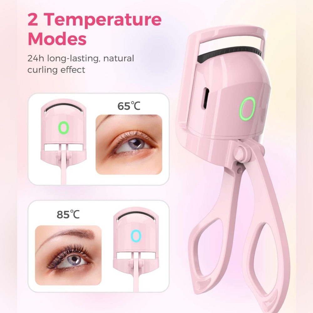 RECHARGEABLE ELECTRIC EYELASH PINK